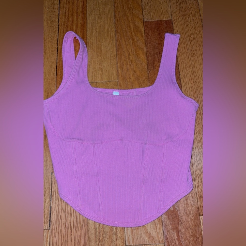 Victoria's Secret Pink Ribbed Top